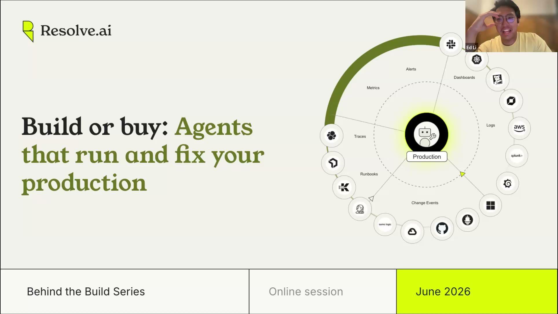 Build or Buy: Agents that run and fix your production software