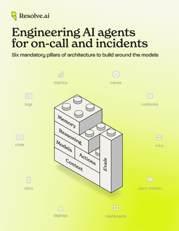 Engineering AI agents for on-call and incidents preview page